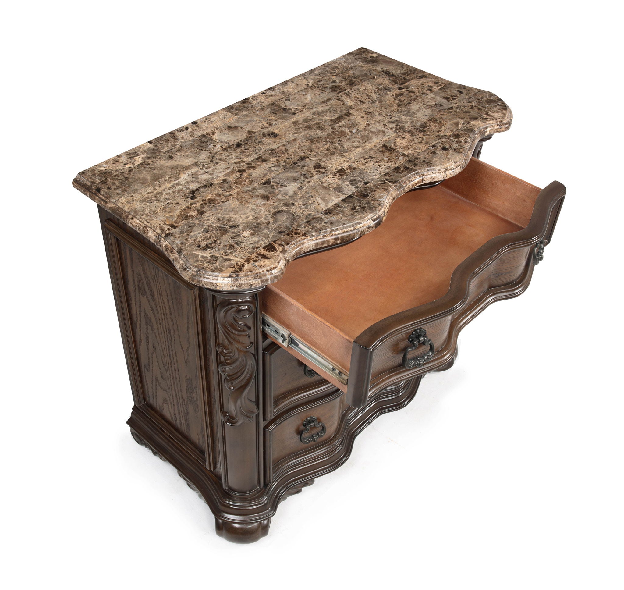 Ludwig - Nightstand - Dark Brown - Urban Living Furniture (Los Angeles, CA)