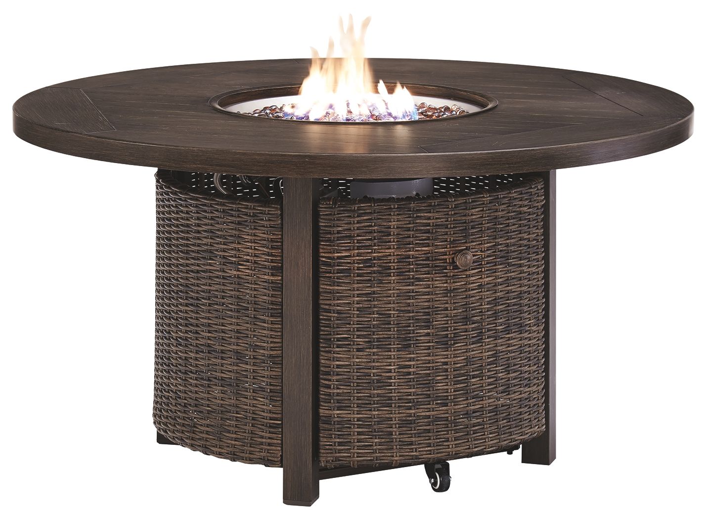 Paradise Trail - Medium Brown - Round Fire Pit Table - Urban Living Furniture (Los Angeles, CA)