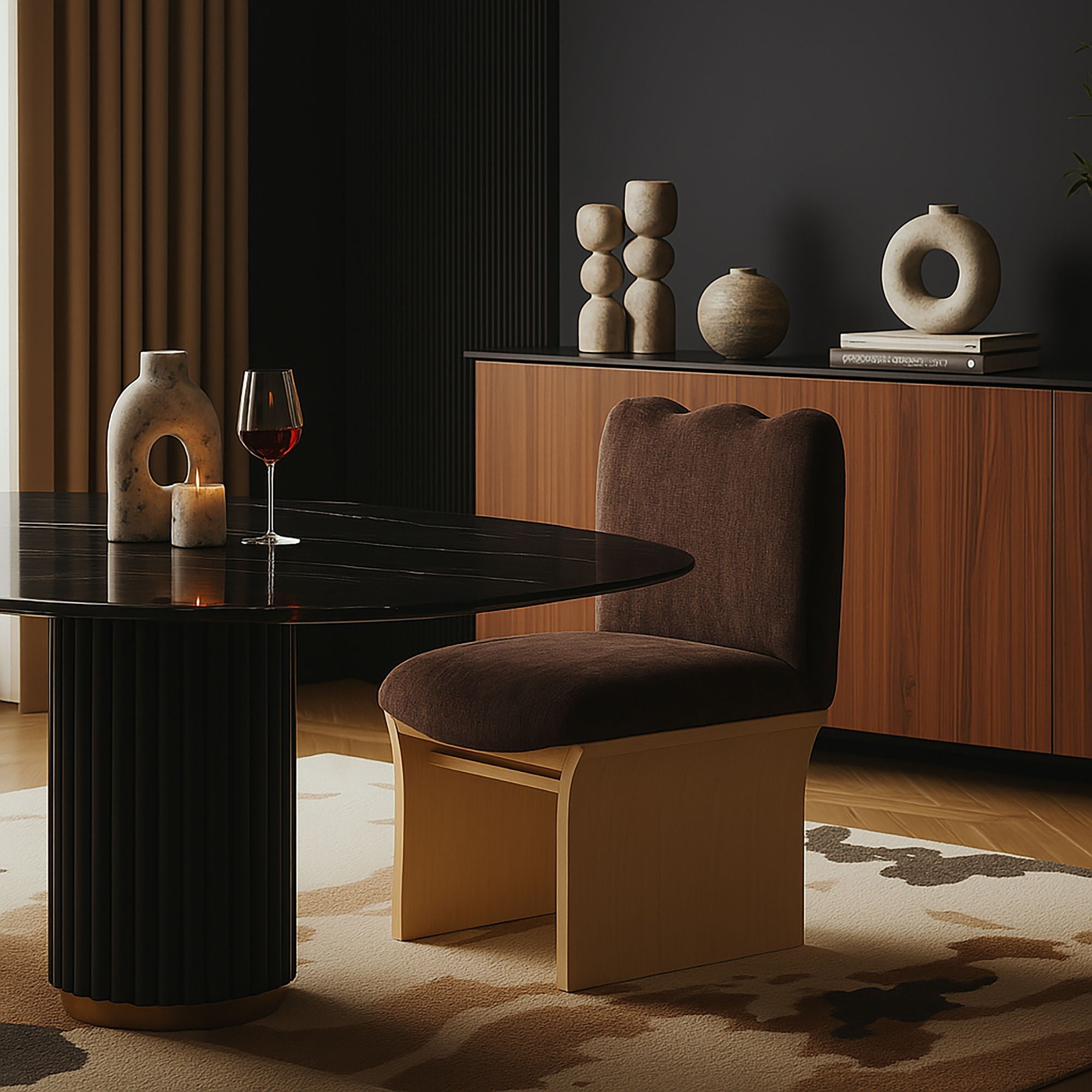 Shaw - Dining Chair - Natural Base - Urban Living Furniture (Los Angeles, CA)