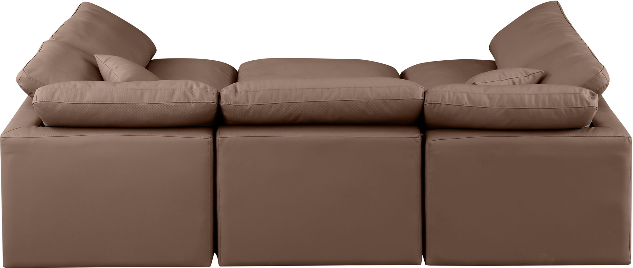 Indulge - Faux Leather 6 Piece Modular Sectional - Urban Living Furniture (Los Angeles, CA)