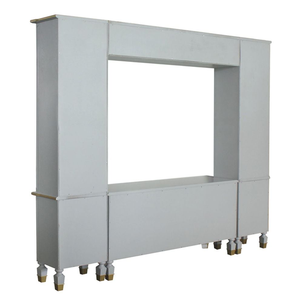 House - Marchese Entertainment Center - Pearl Gray Finish - Urban Living Furniture (Los Angeles, CA)