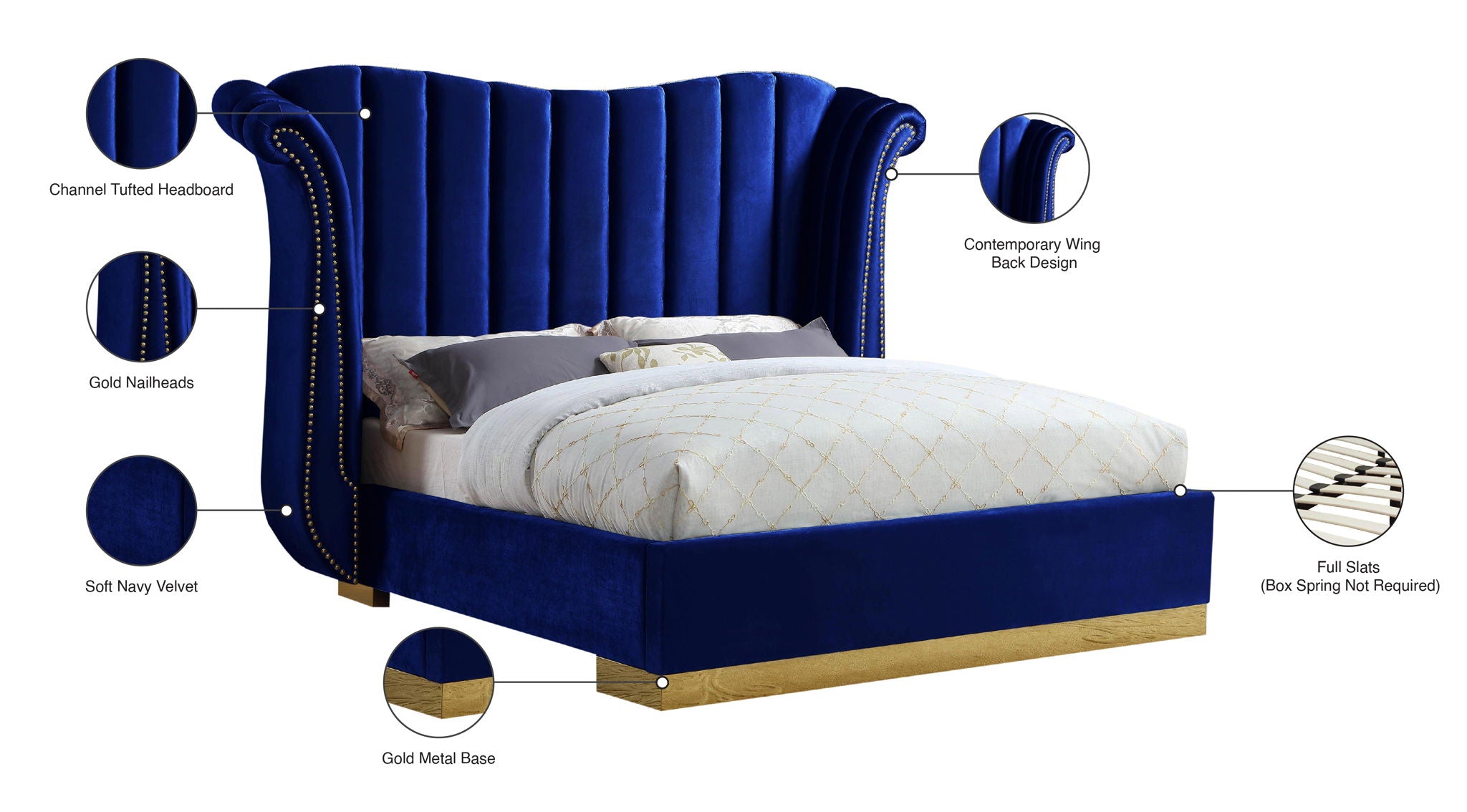 Flora - Bed - Urban Living Furniture (Los Angeles, CA)