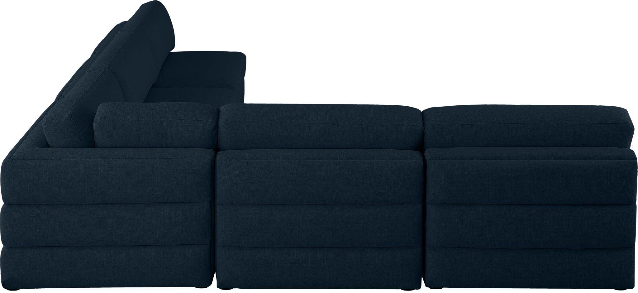 Beckham - 5 Piece Modular Corner Armless Sectional - Urban Living Furniture (Los Angeles, CA)