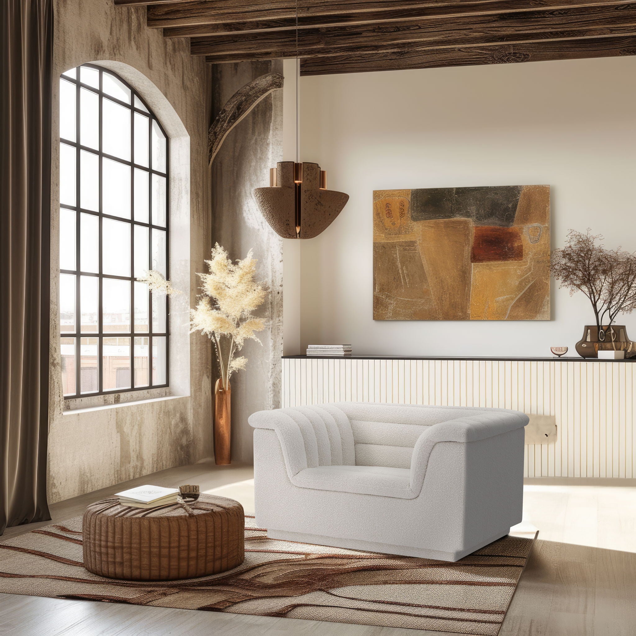 Cascade - Boucle Chair - Urban Living Furniture (Los Angeles, CA)