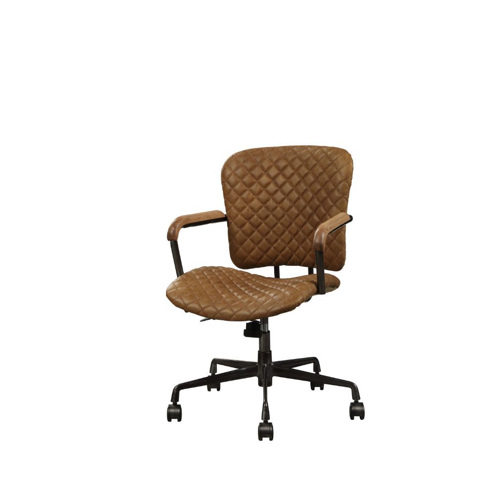 Josi - Executive Office Chair - Coffee Top Grain Leather - Urban Living Furniture (Los Angeles, CA)