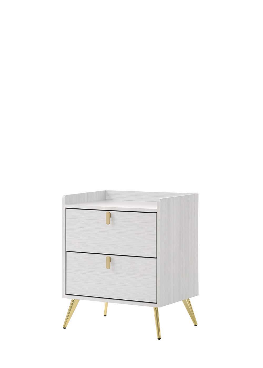 Zeena - Nightstand - White Finish - Urban Living Furniture (Los Angeles, CA)