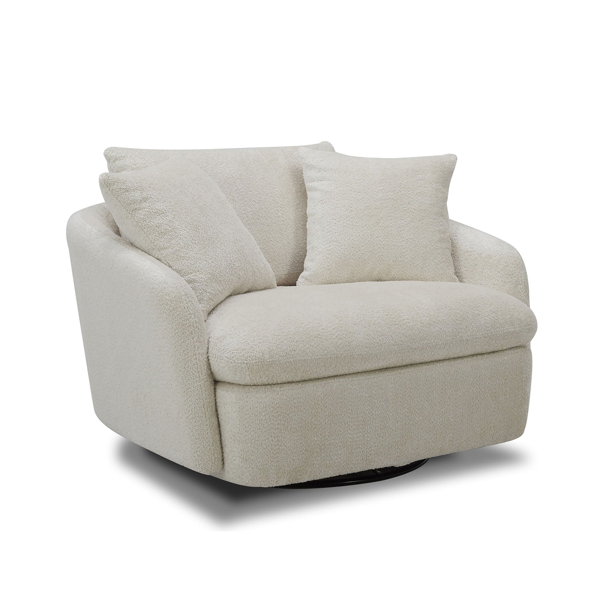 Boomer - Large Swivel Chair with 2 Pillows - Urban Living Furniture (Los Angeles, CA)
