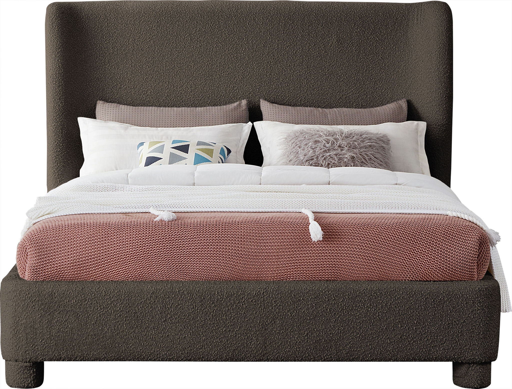 Penny - Boucle Fabric Bed - Urban Living Furniture (Los Angeles, CA)