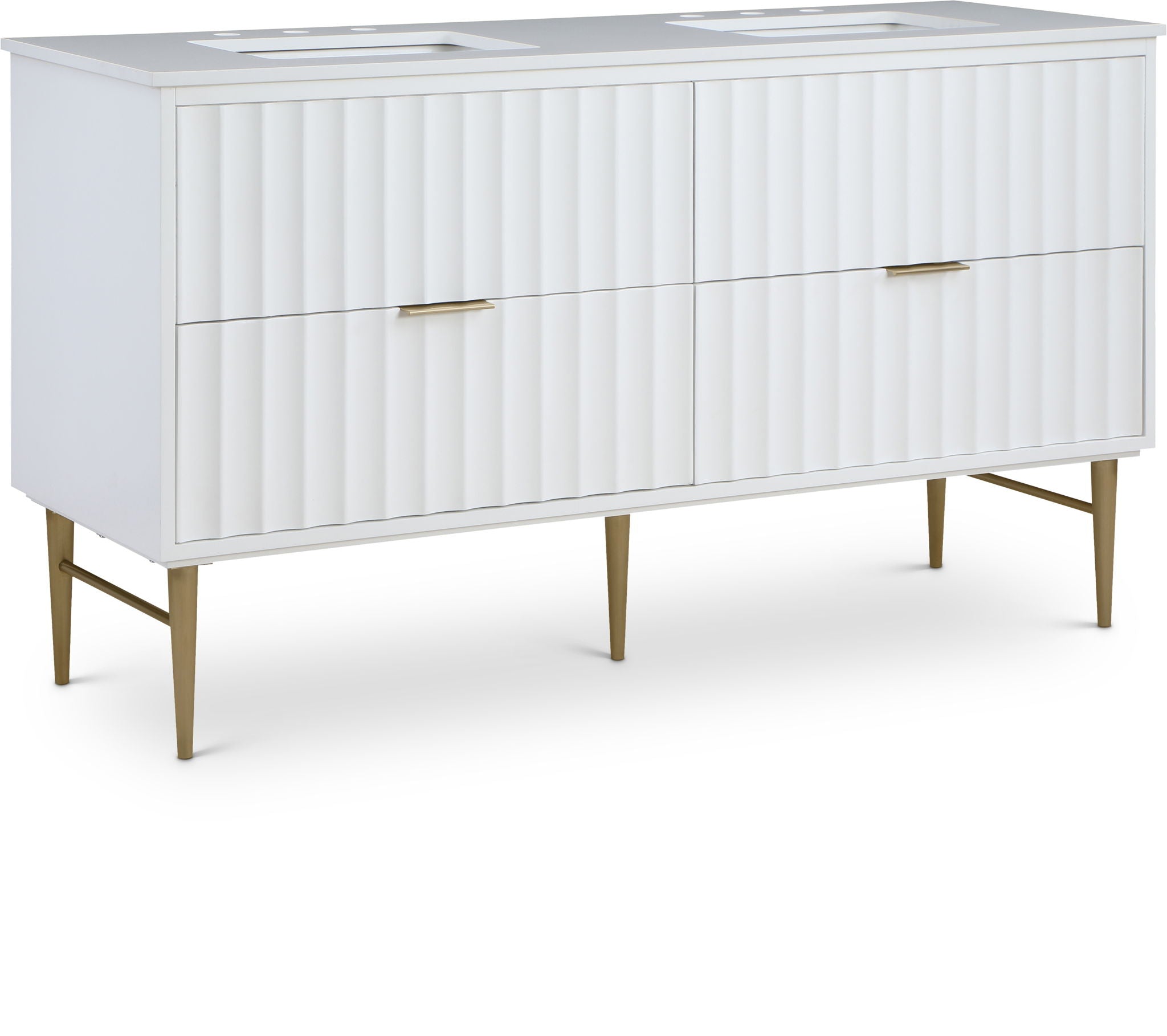 Modernist - Bathroom Vanity With Gold Legs - Urban Living Furniture (Los Angeles, CA)