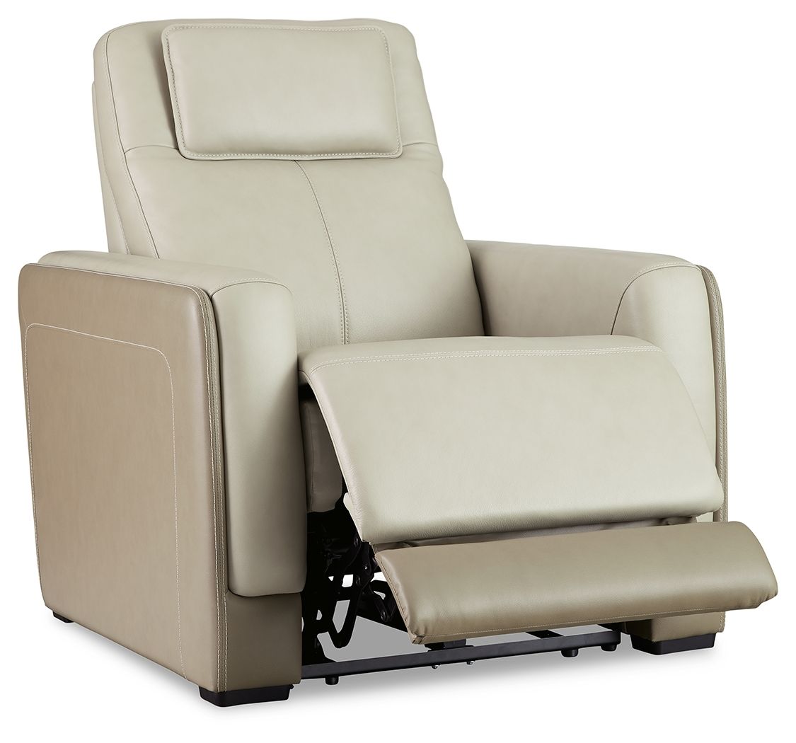 Battleville - Almond - PWR Recliner/Adj Headrest - Urban Living Furniture (Los Angeles, CA)