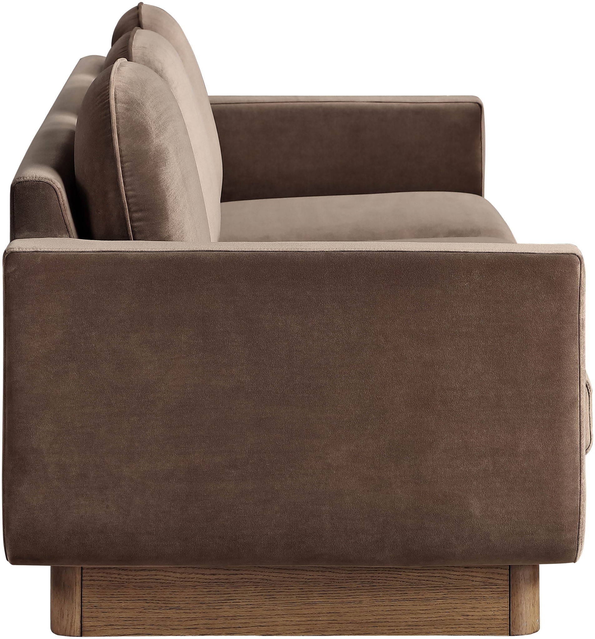 Diviento - Velvet Performance Fabric Upholstered Sofa - Urban Living Furniture (Los Angeles, CA)