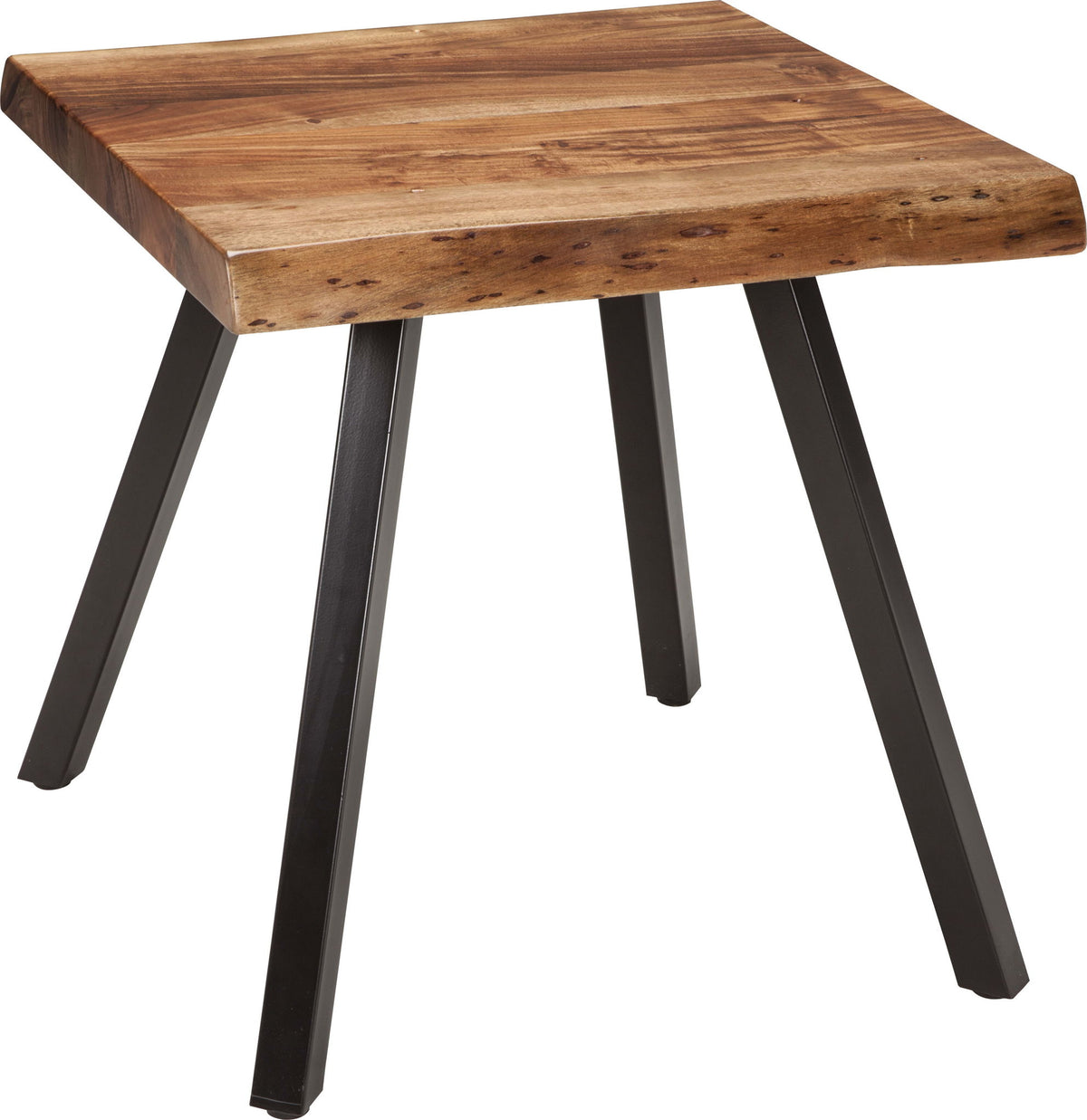 Reese - Live Edge Solid Wood Metal Leg Table