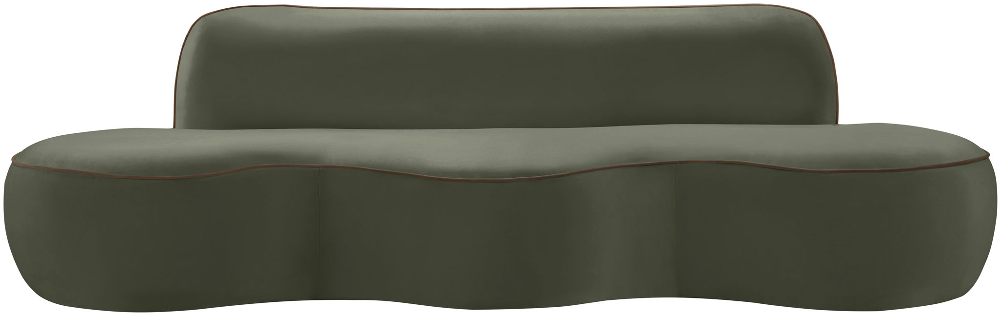 Swerve - Velvet 101" Upholstered Sofa - Urban Living Furniture (Los Angeles, CA)