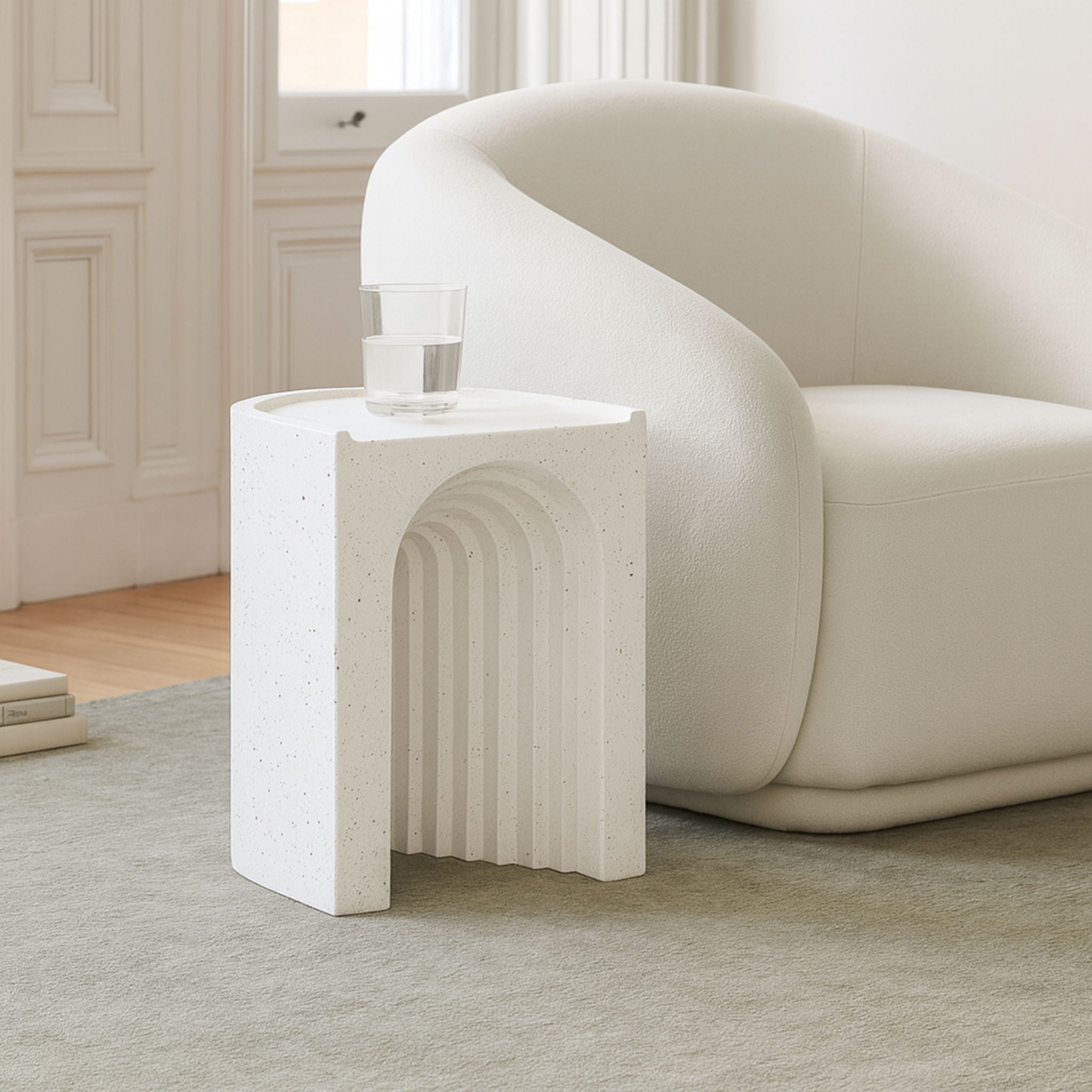 Avenda - Concrete End Table - Urban Living Furniture (Los Angeles, CA)
