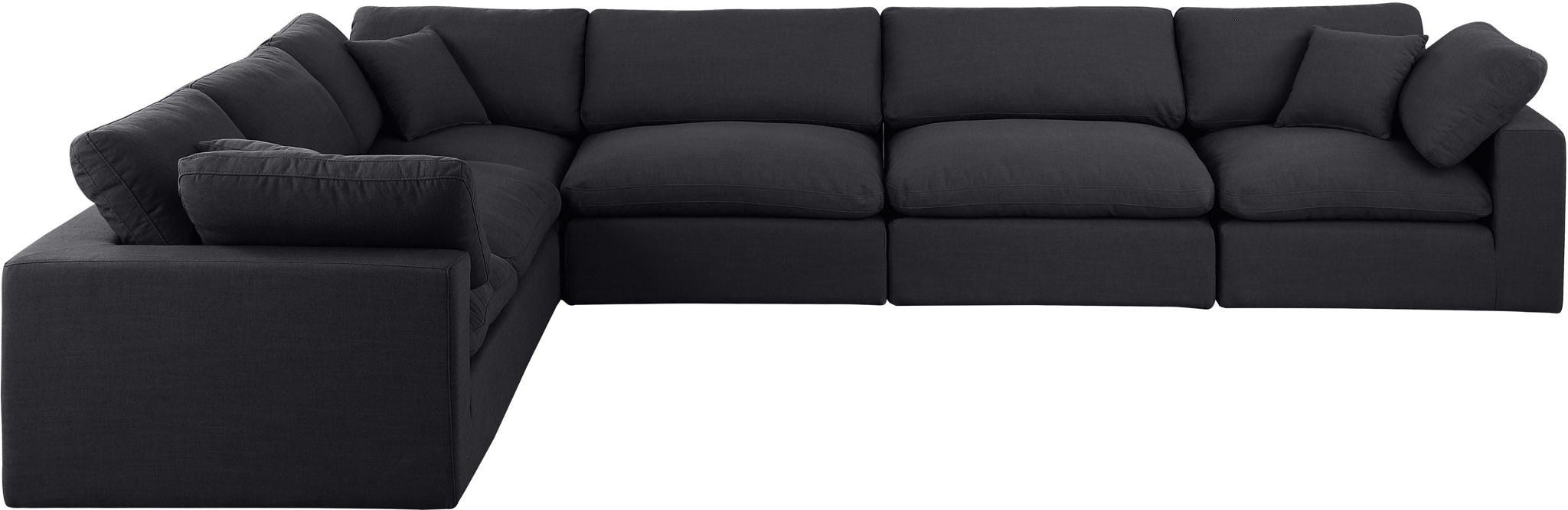 Comfy - 6 Piece Linen Modular Corner Sectional - Urban Living Furniture (Los Angeles, CA)