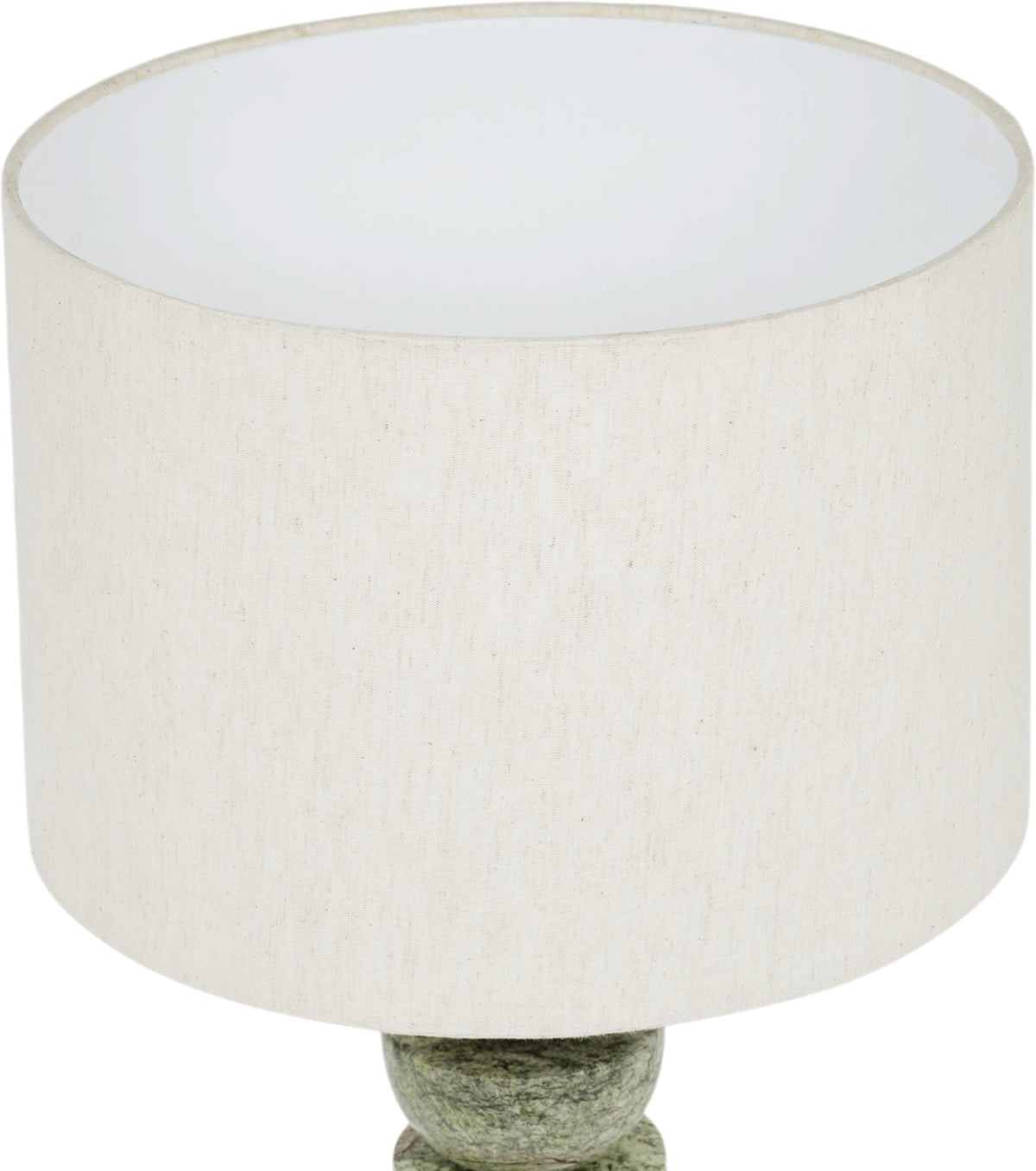 Opus - Linen Textured Fabric And Brass Table Lamp