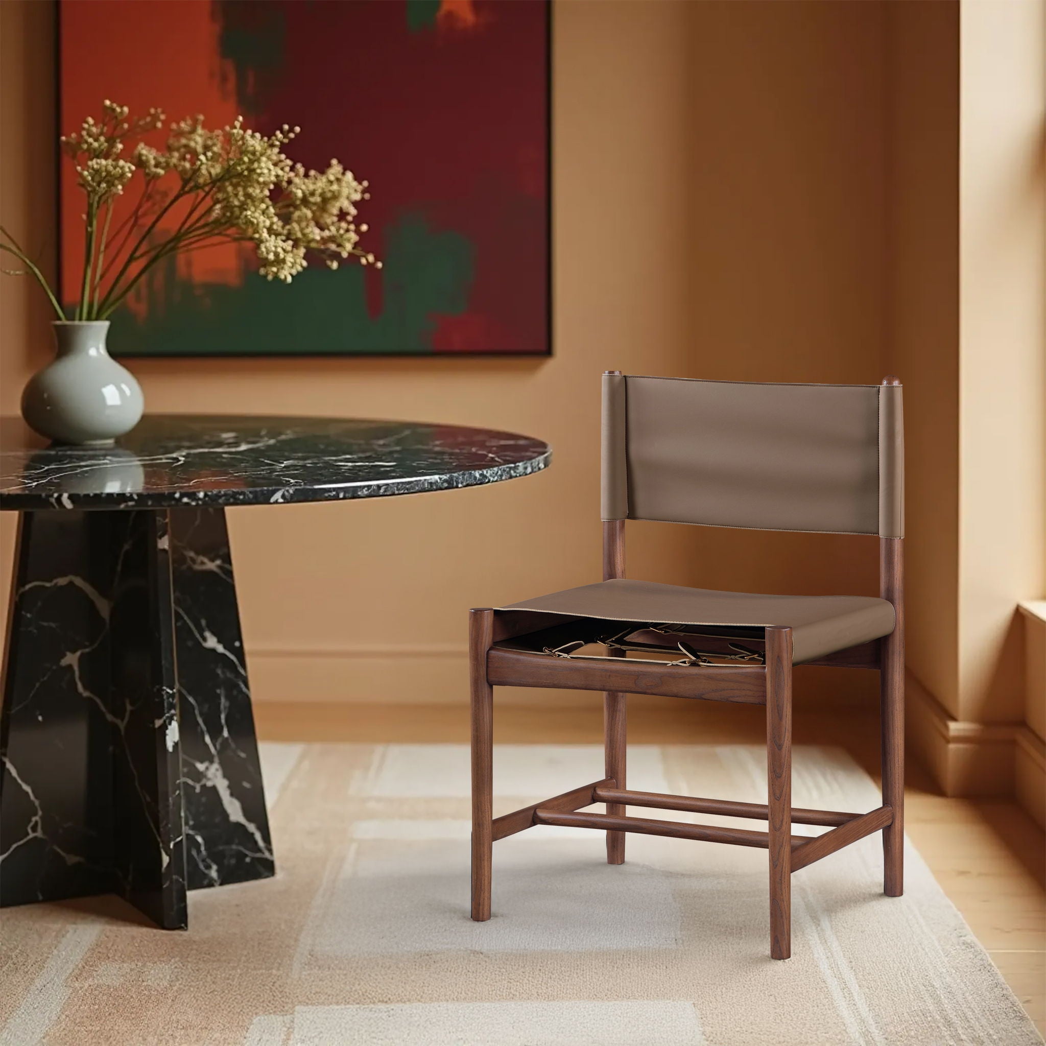 Rawlins - Dining Chair (Set of 2) - Walnut Frame - Urban Living Furniture (Los Angeles, CA)