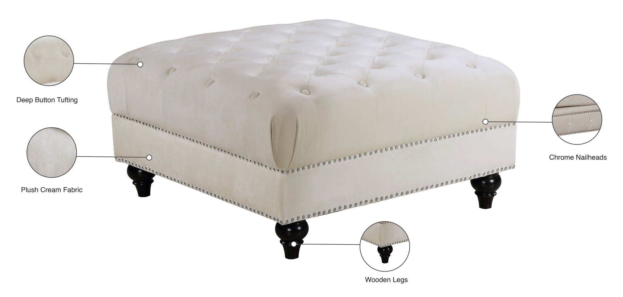 Sabrina - Ottoman - Urban Living Furniture (Los Angeles, CA)