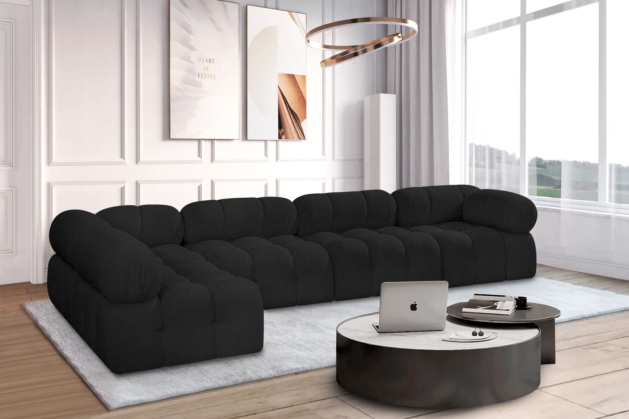 Ames - 5 Piece Modular L-Shaped Sectional - Urban Living Furniture (Los Angeles, CA)