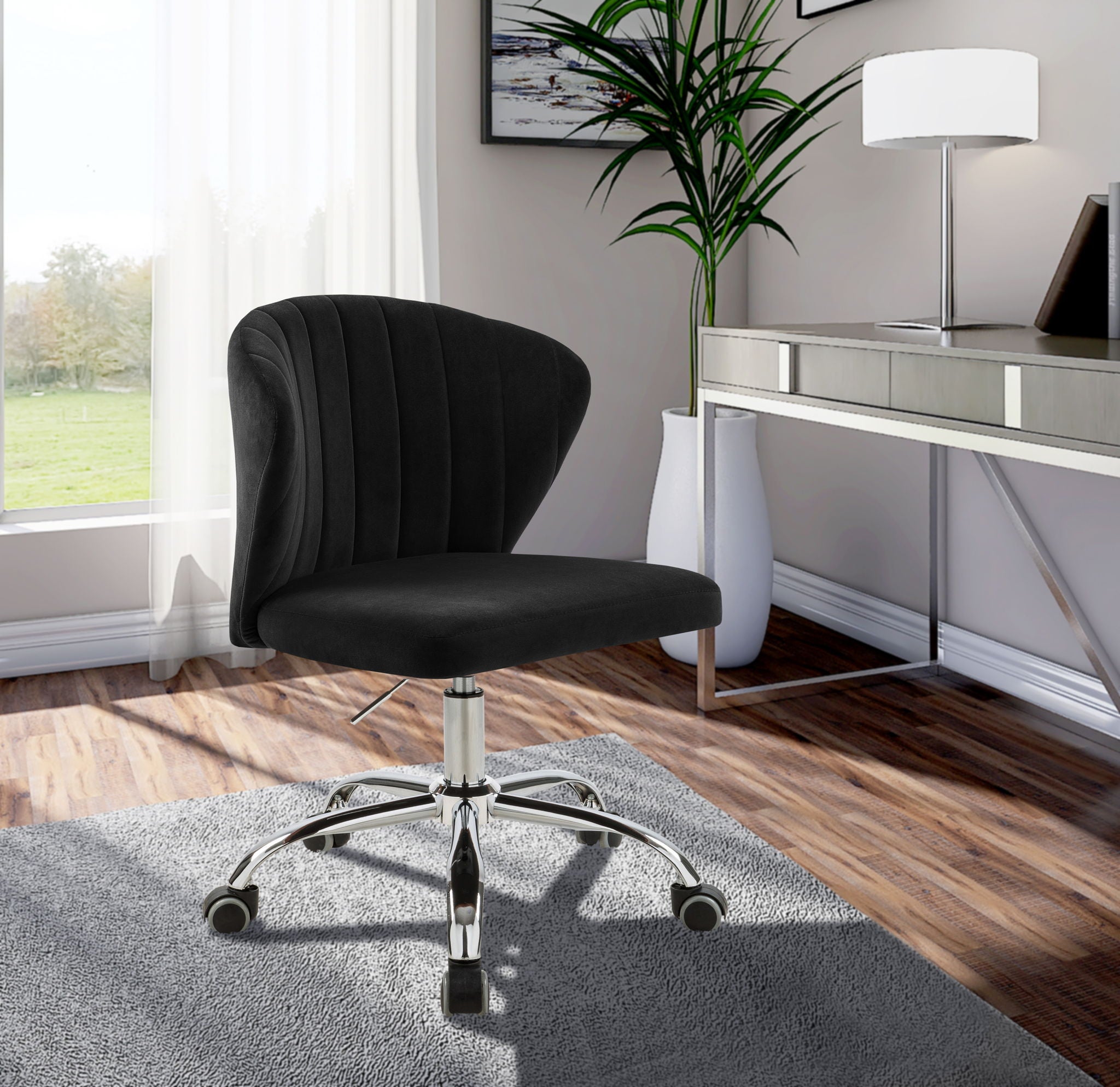 Finley - Office Chair with Chrome Legs - Urban Living Furniture (Los Angeles, CA)