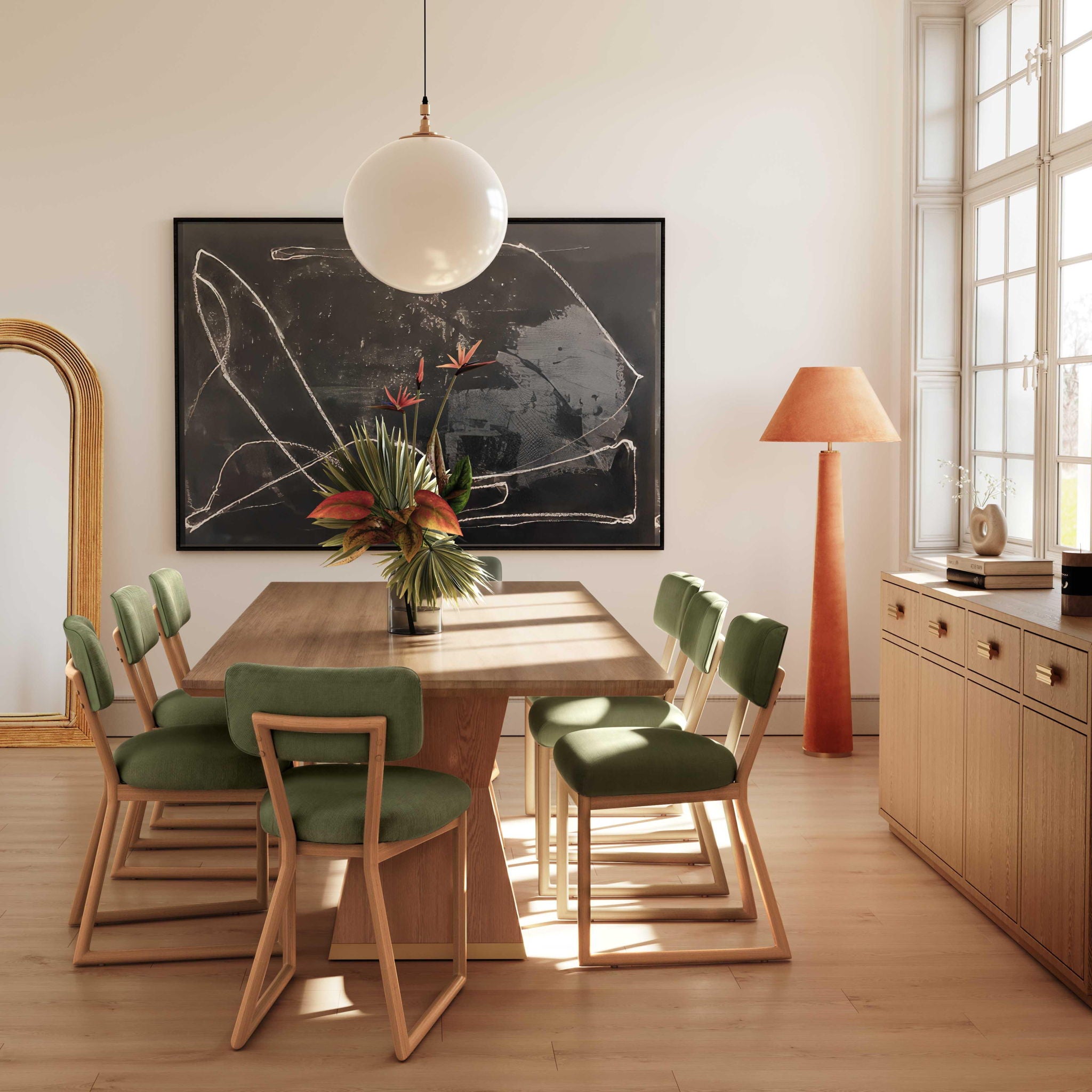 Bobbie - Performance Upcycled Fabric Dining Chair - Urban Living Furniture (Los Angeles, CA)