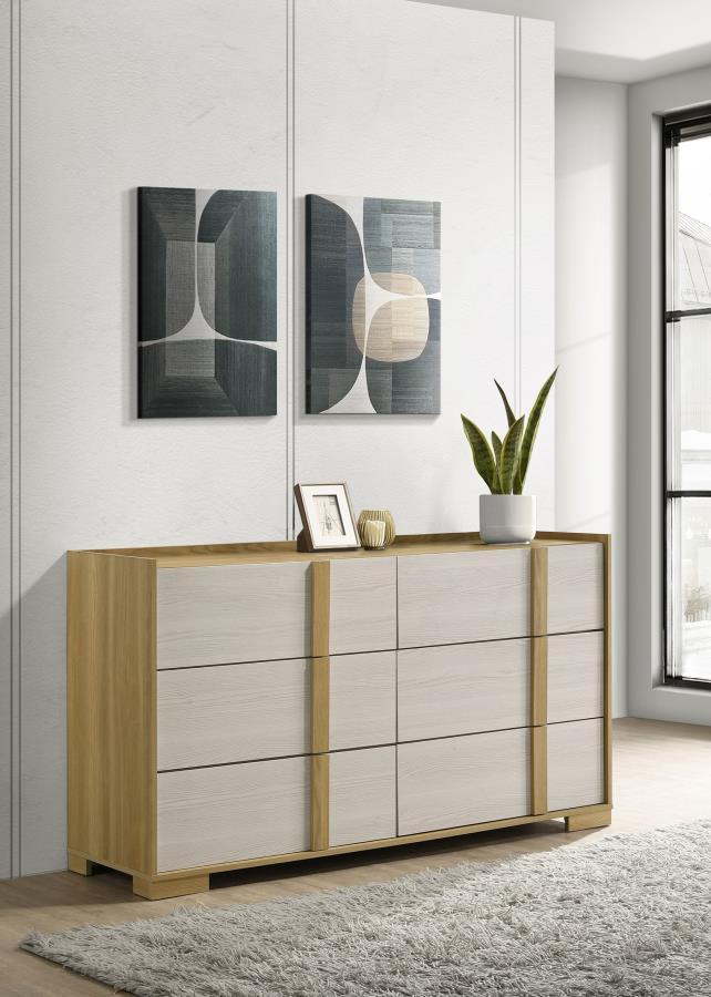 Hyland - 6-Drawer Dresser - Natural - Urban Living Furniture (Los Angeles, CA)