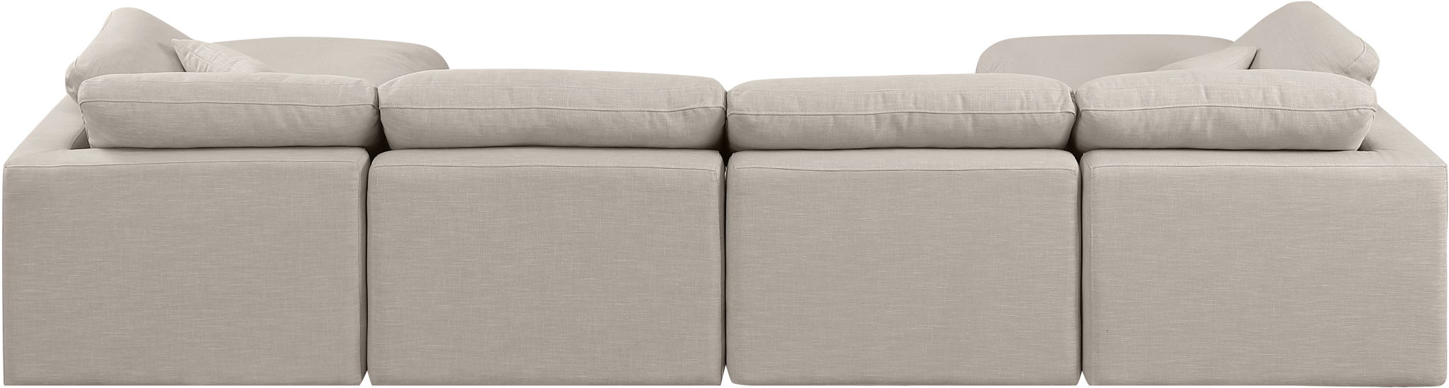Indulge - Linen 6 Piece Modular Double Chaise Sectional - Urban Living Furniture (Los Angeles, CA)