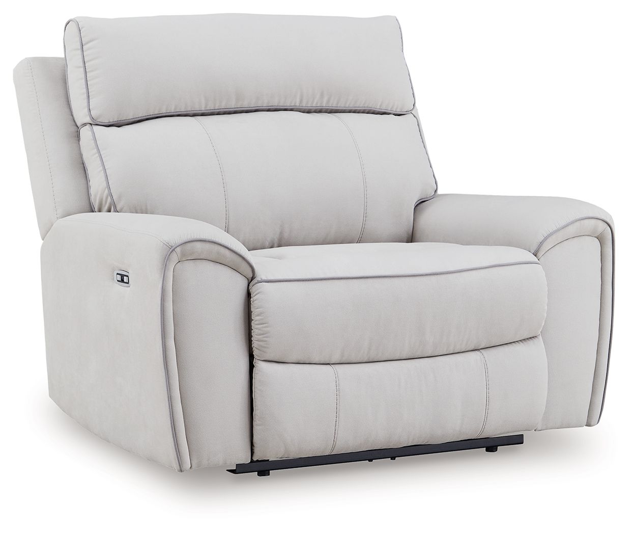 Social Pointe - Pearl / Ash - Power Recliner / Adjustable Headrest - Urban Living Furniture (Los Angeles, CA)