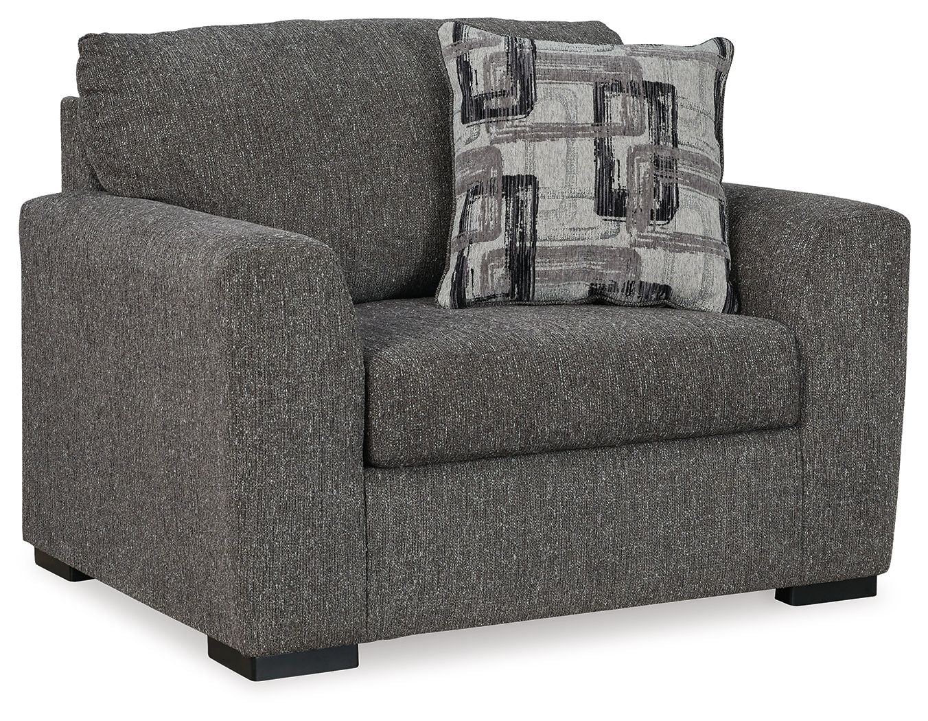 Gardiner - 2 Pc. - Chair And A Half, Ottoman - Pewter - Urban Living Furniture (Los Angeles, CA)
