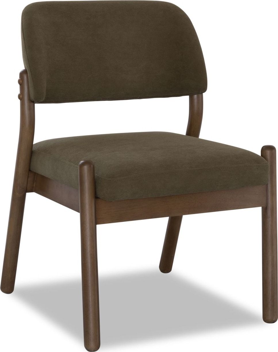 Astor - Brl Back Chair (Set of 2) - Moss / Claystone