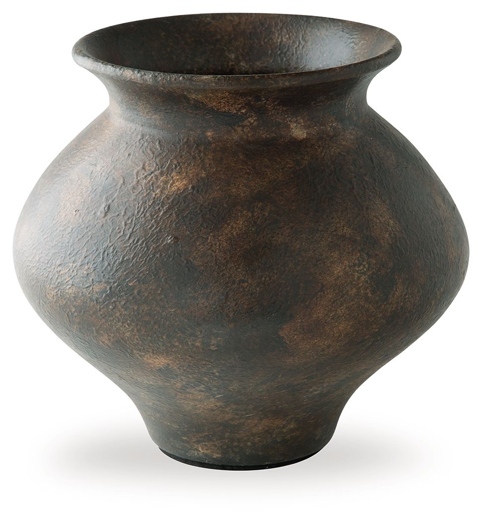 Laddlow - Vase - Antique Brown - Urban Living Furniture (Los Angeles, CA)