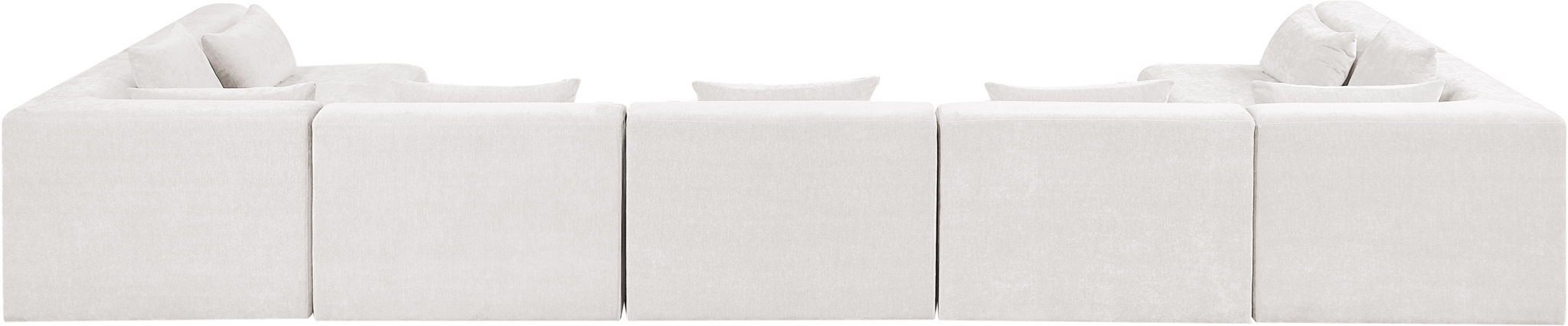 Stellar - 7 Piece Chenille Fabric Upholstered Modular Sectional - Urban Living Furniture (Los Angeles, CA)