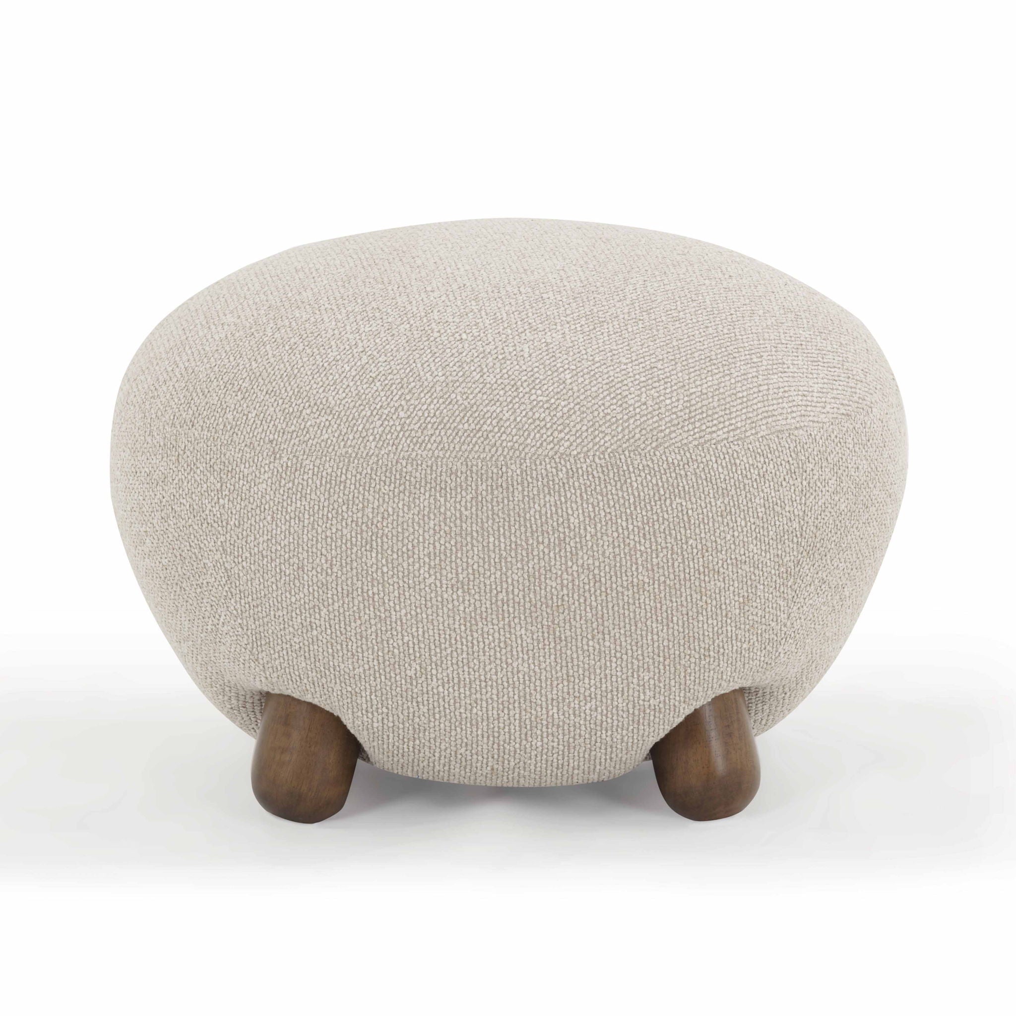 Pucker - Boucle Ottoman - Warm Gray