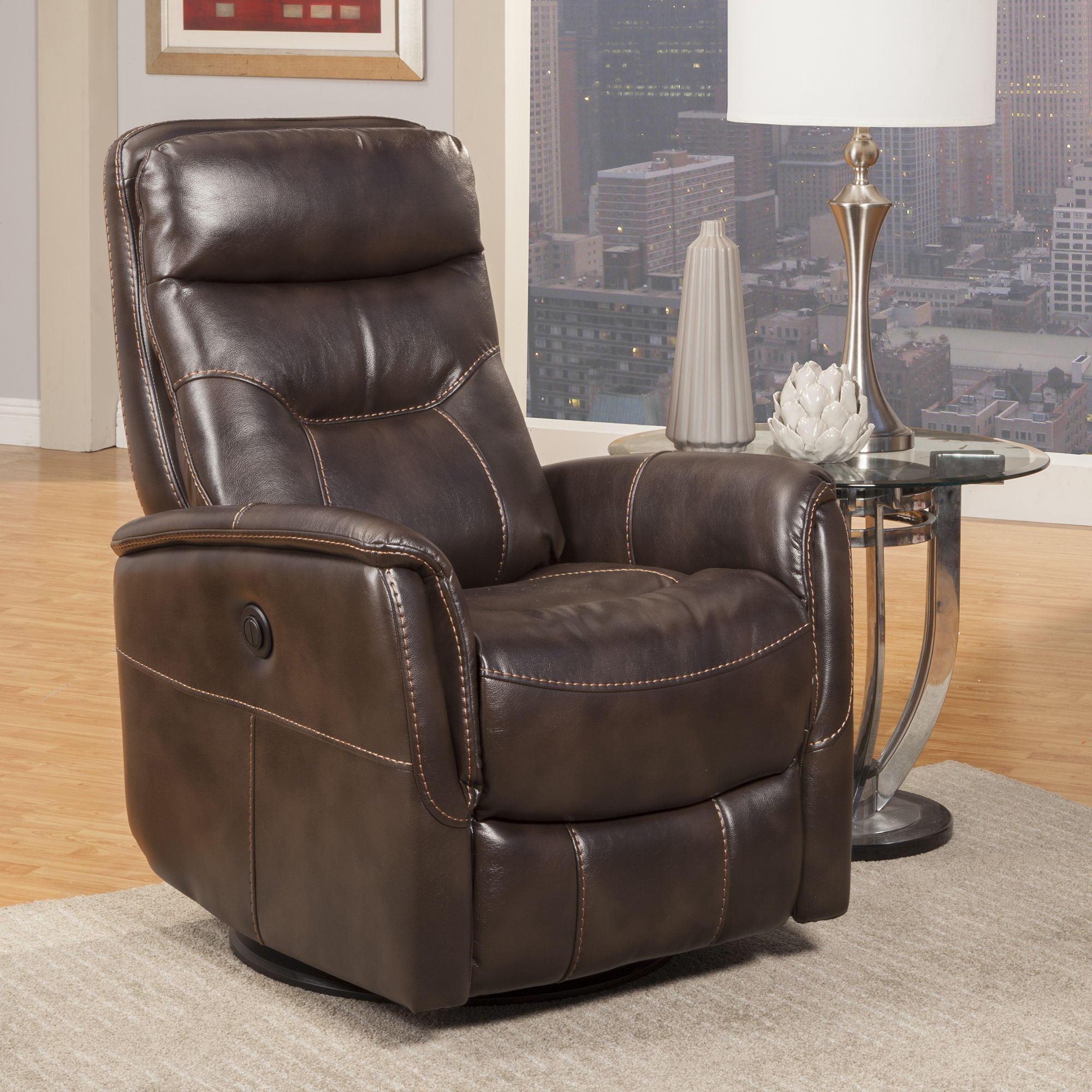 Gemini - Power Swivel Glider Recliner (Set of 2) - Urban Living Furniture (Los Angeles, CA)