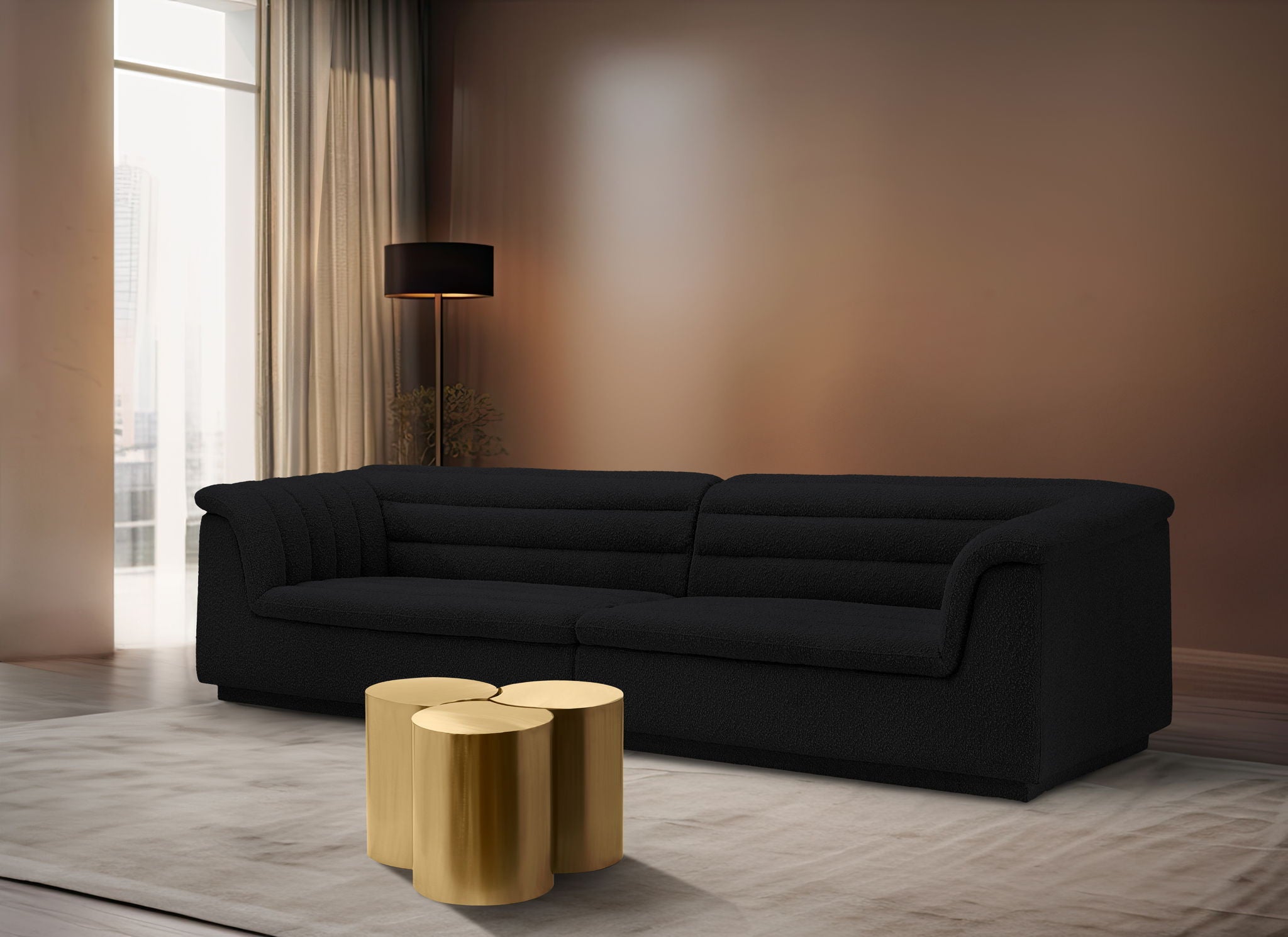 Dimple - 3 Piece Modular Coffee Table - Urban Living Furniture (Los Angeles, CA)