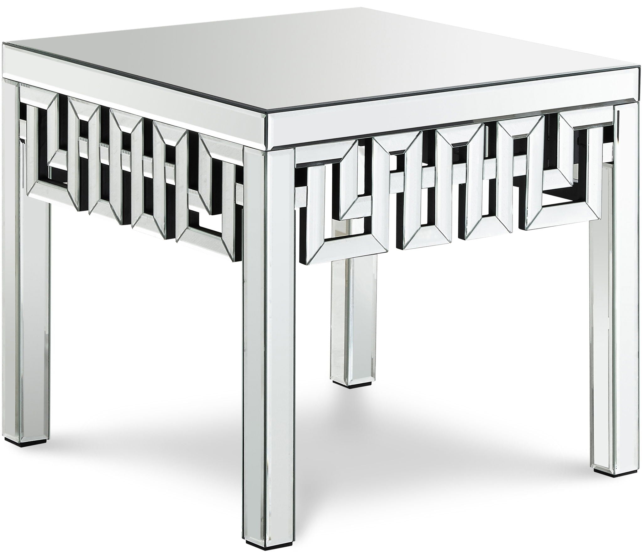 Aria - End Table - Pearl Silver - Urban Living Furniture (Los Angeles, CA)