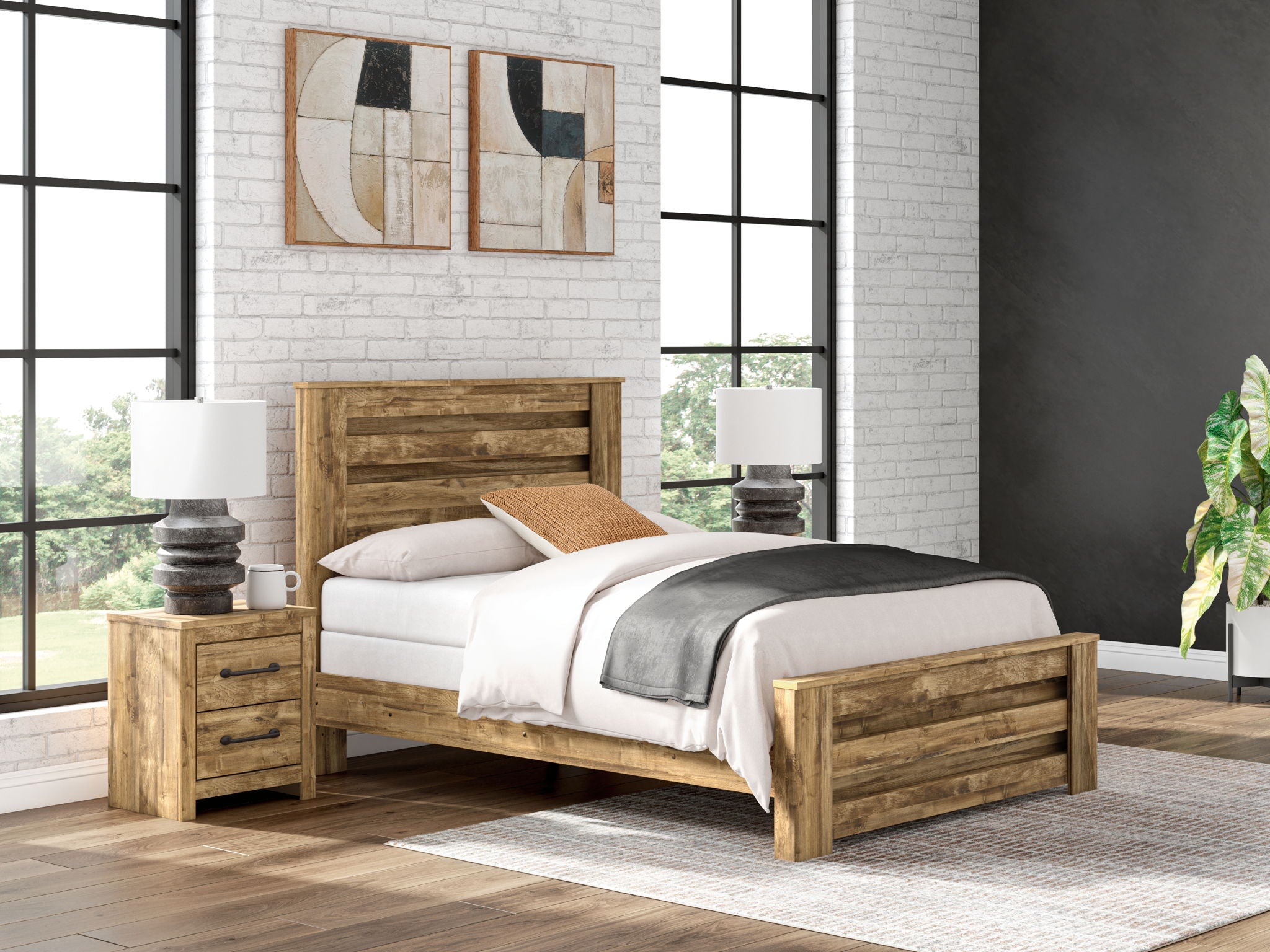 Maystonna - Panel Bed - Urban Living Furniture (Los Angeles, CA)