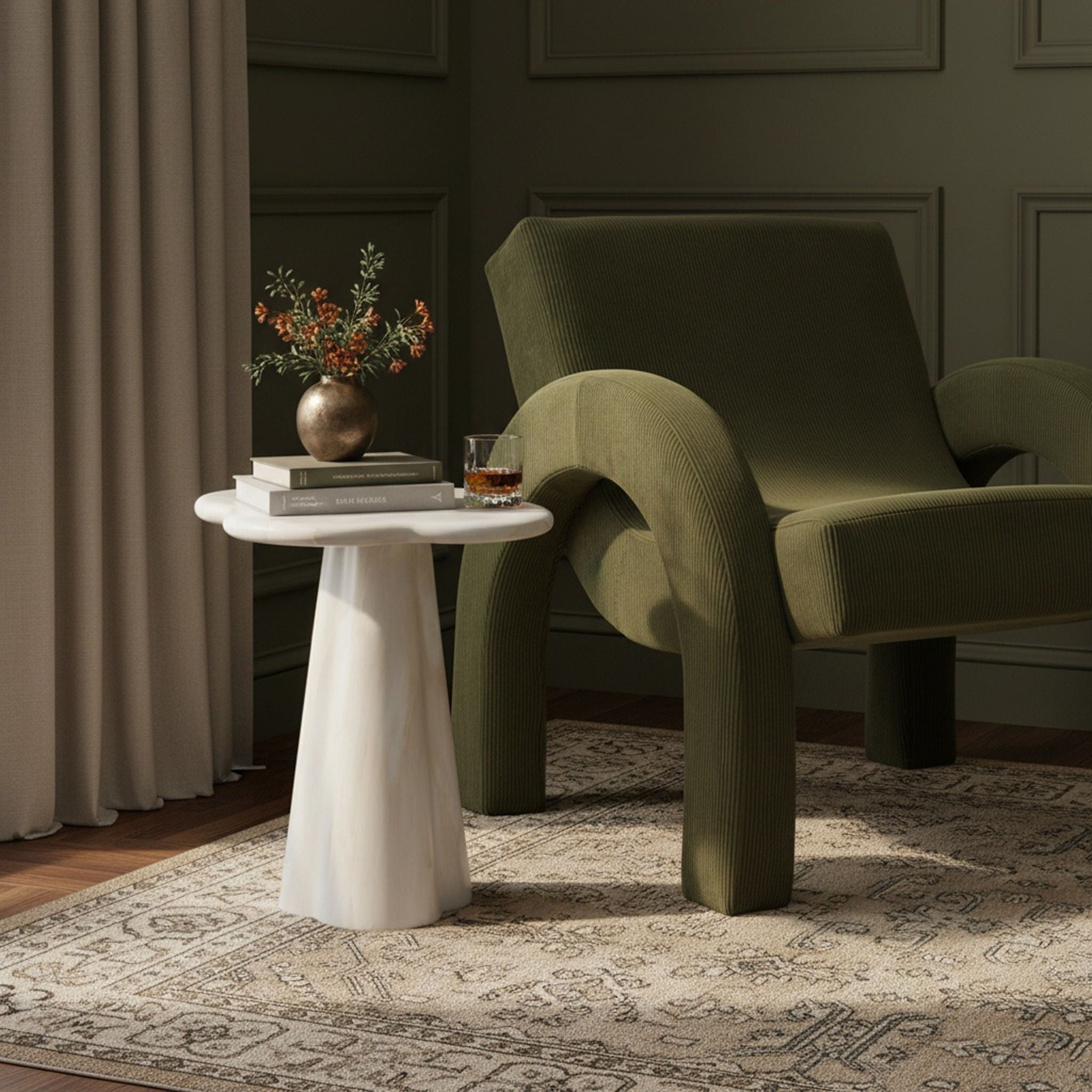 Nola - Concrete Indoor / Outdoor End Table - Urban Living Furniture (Los Angeles, CA)