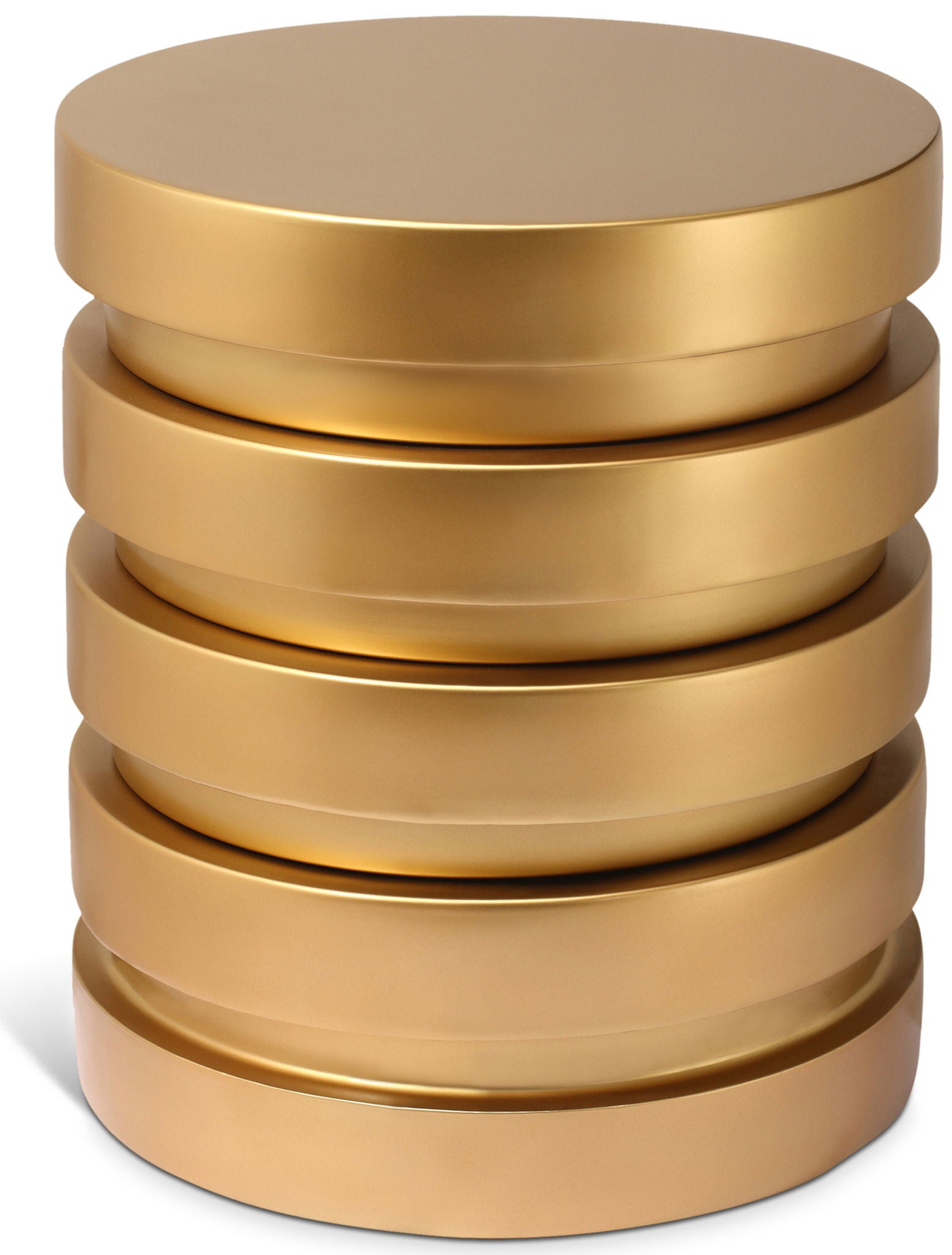 Levels - End Table - Gold - Urban Living Furniture (Los Angeles, CA)