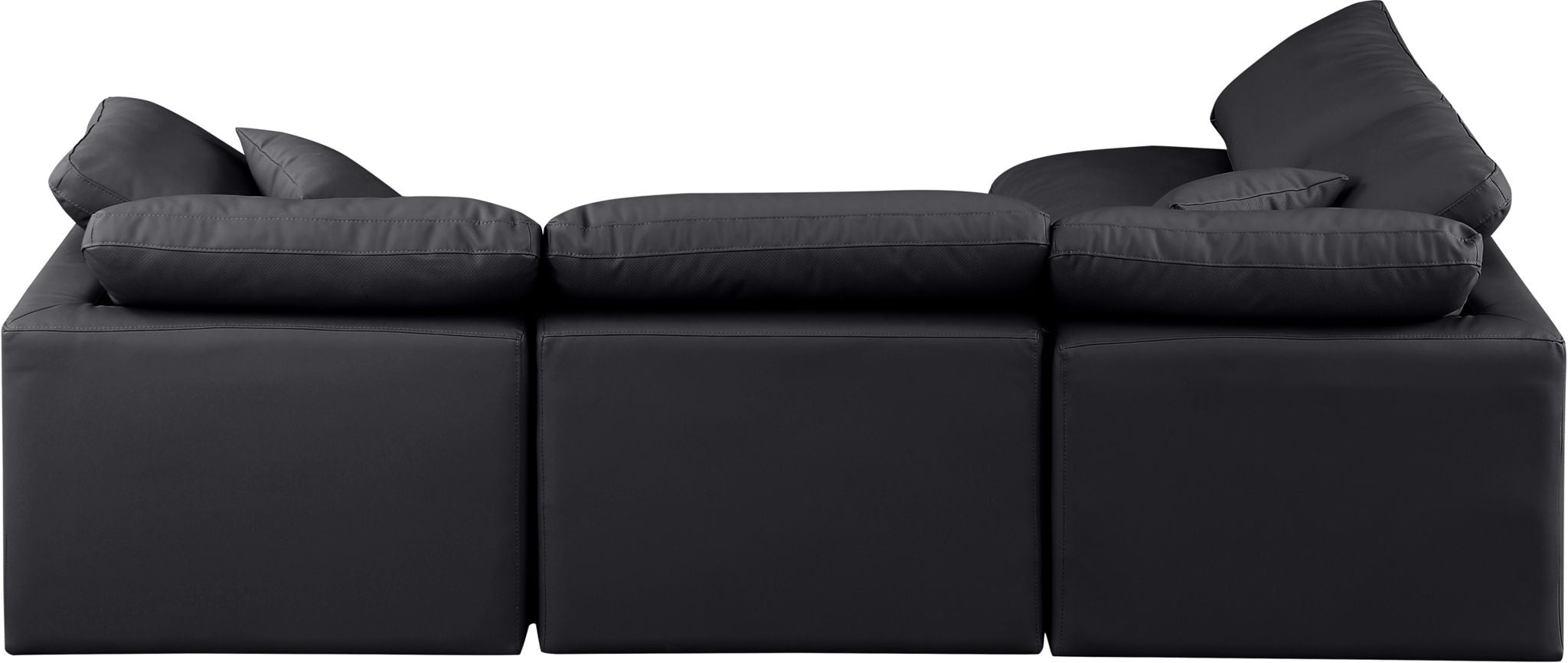 Indulge - Faux Leather 4 Piece Modular Sectional - Urban Living Furniture (Los Angeles, CA)