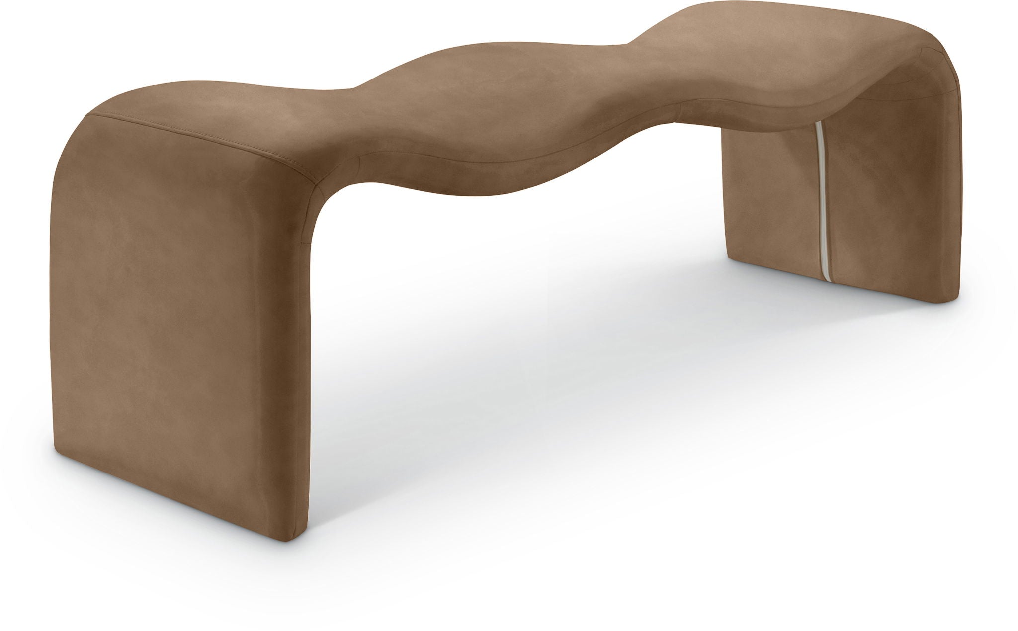 Willow - Faux Leather Bench - Brown - Urban Living Furniture (Los Angeles, CA)