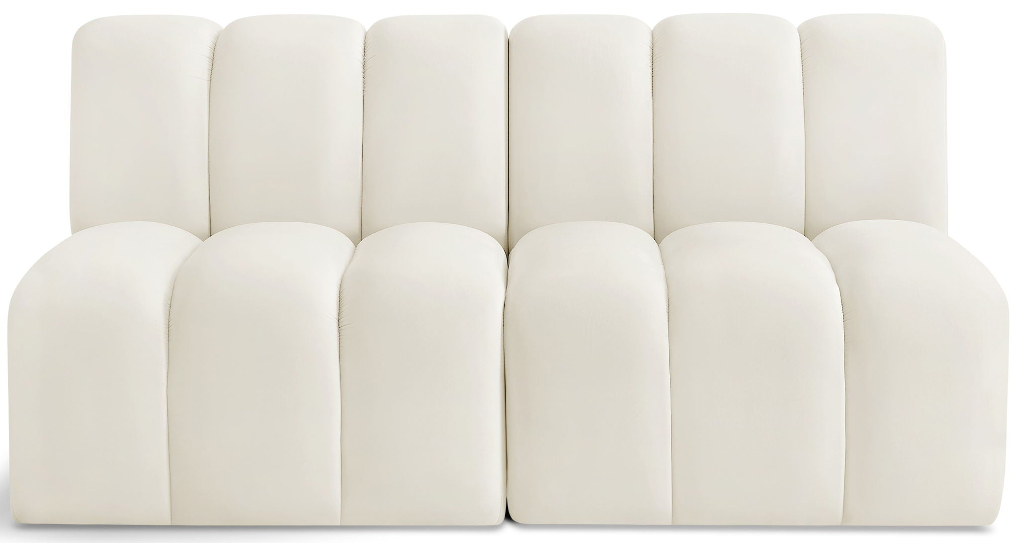 Arc - Velvet 2 Seats Modular Sofa - Urban Living Furniture (Los Angeles, CA)