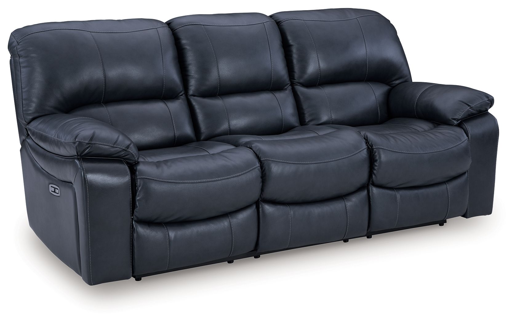 Leesworth - 3 Pc. - Power Reclining Sofa, Power Reclining Loveseat, Power Rocker Recliner - Ocean - Urban Living Furniture (Los Angeles, CA)