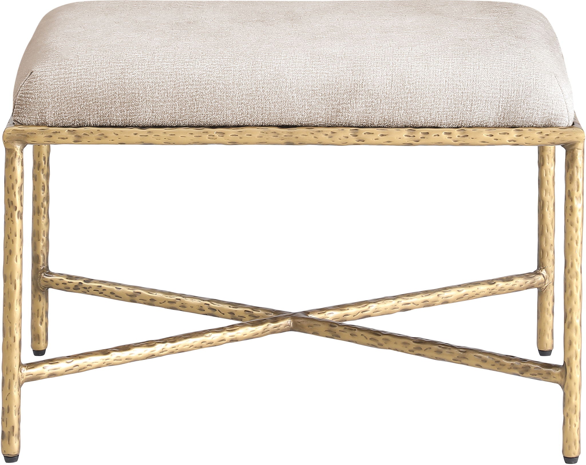 Valley - Bench With Gold Frame - Urban Living Furniture (Los Angeles, CA)