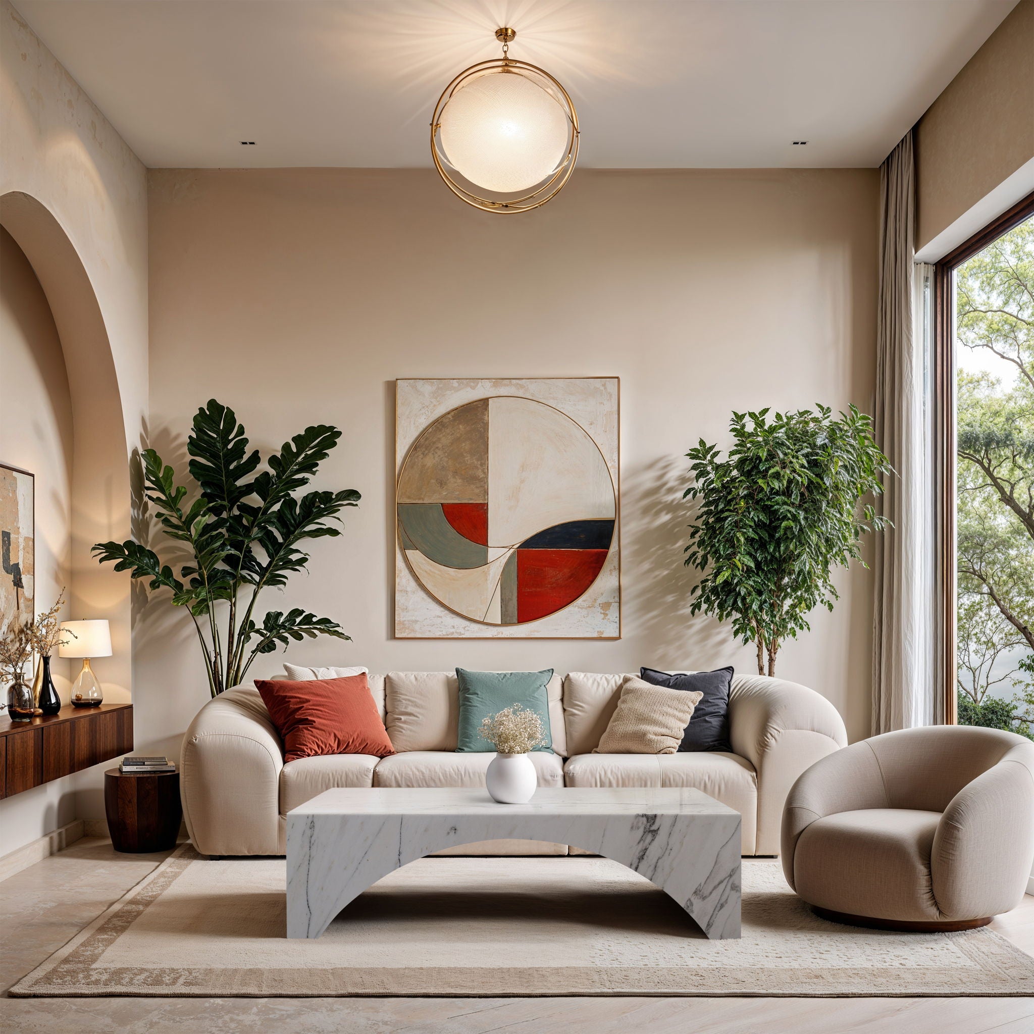 Palermo - Marble Coffee Table - Urban Living Furniture (Los Angeles, CA)