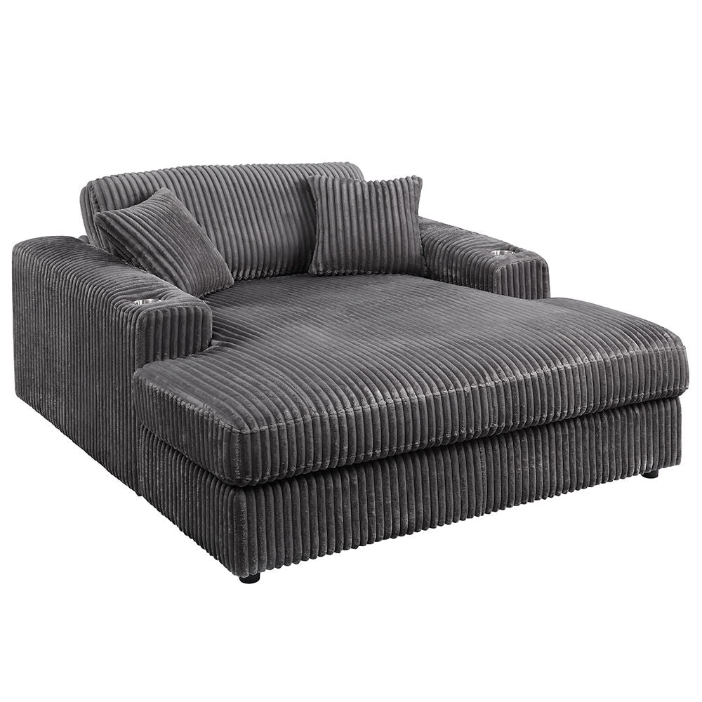Hilde - Chaise With 2 Pillows - Urban Living Furniture (Los Angeles, CA)