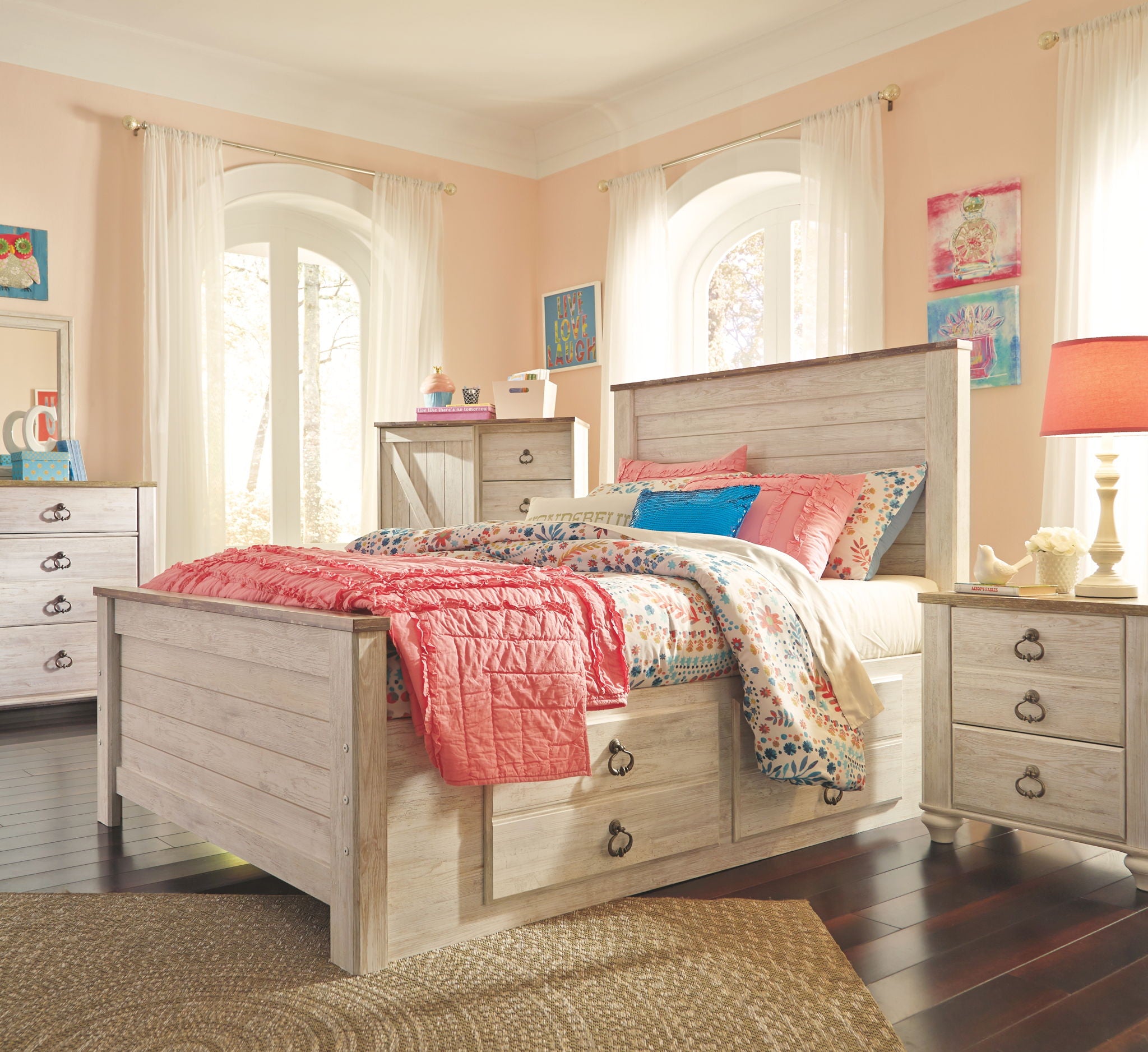 Willowton - Panel Bed - Urban Living Furniture (Los Angeles, CA)
