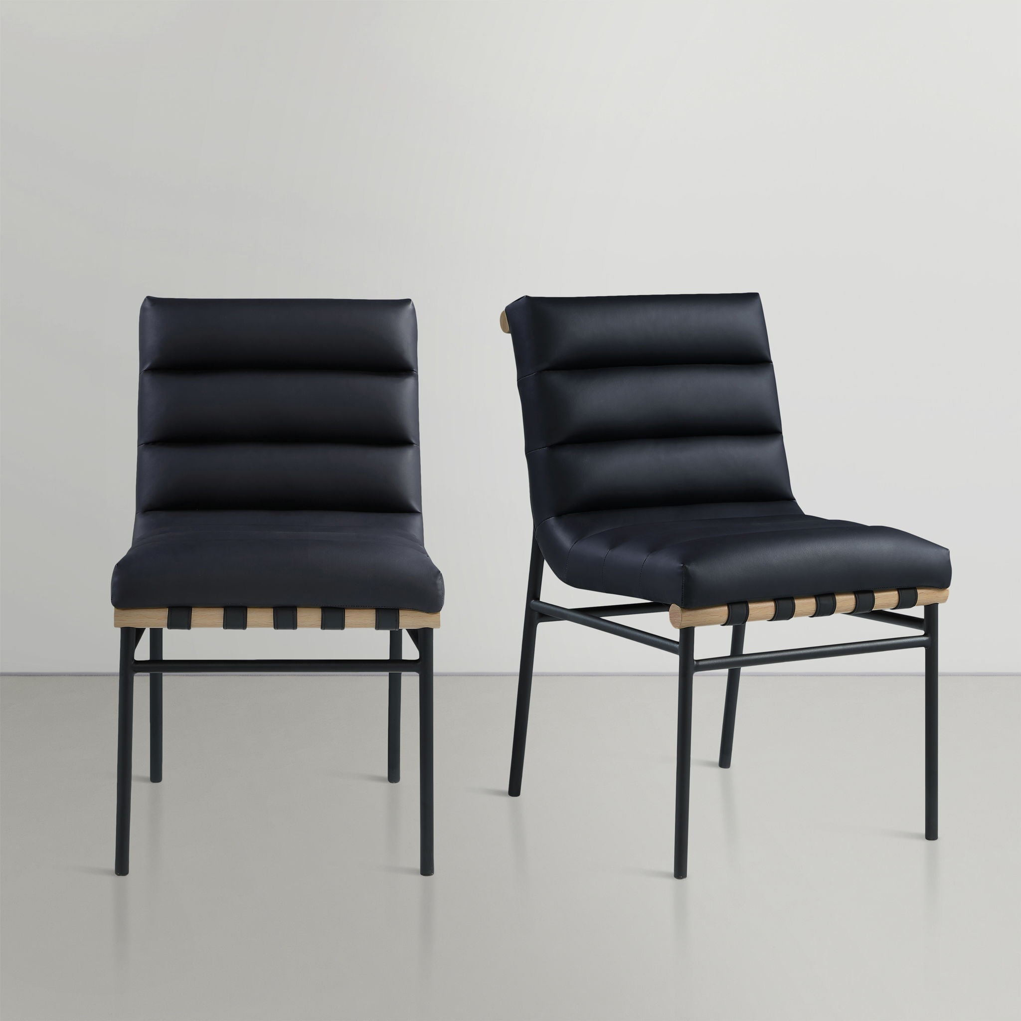 Burke - Dining Chair (Set of 2) - Black - Urban Living Furniture (Los Angeles, CA)