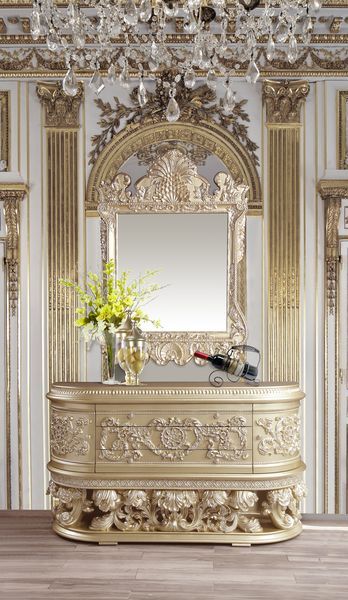 Vatican - Server - Champagne Silver Finish - Urban Living Furniture (Los Angeles, CA)