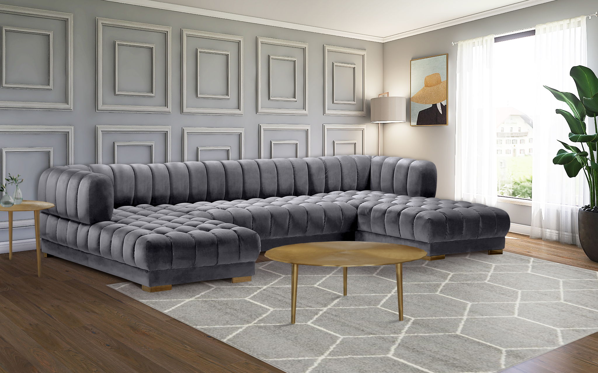 Gwen - 3 Piece Sectional - Urban Living Furniture (Los Angeles, CA)